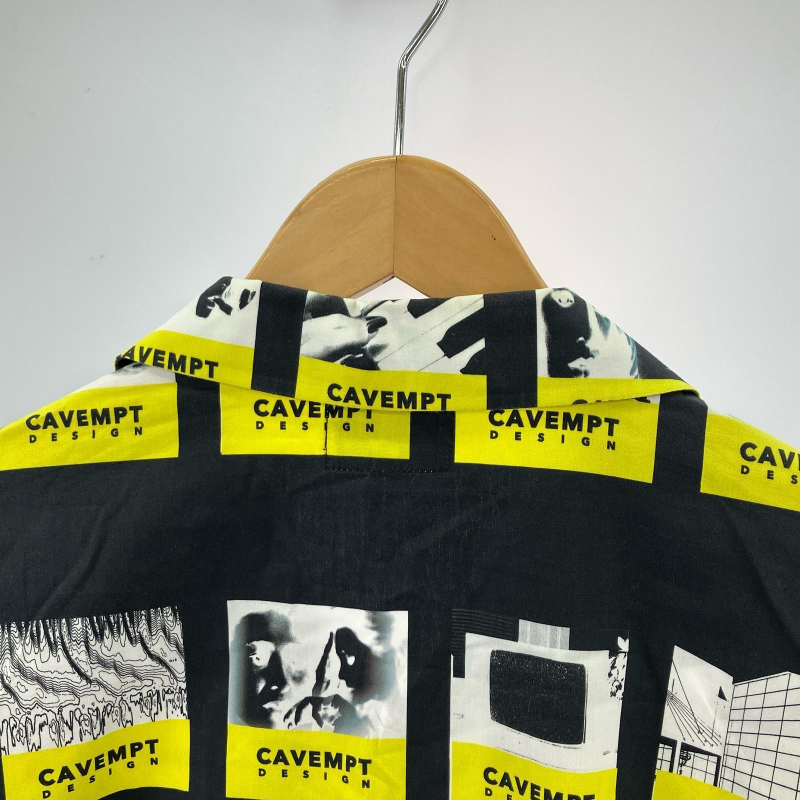 長袖シャツ C.E L/S総柄シャツ S BLK S