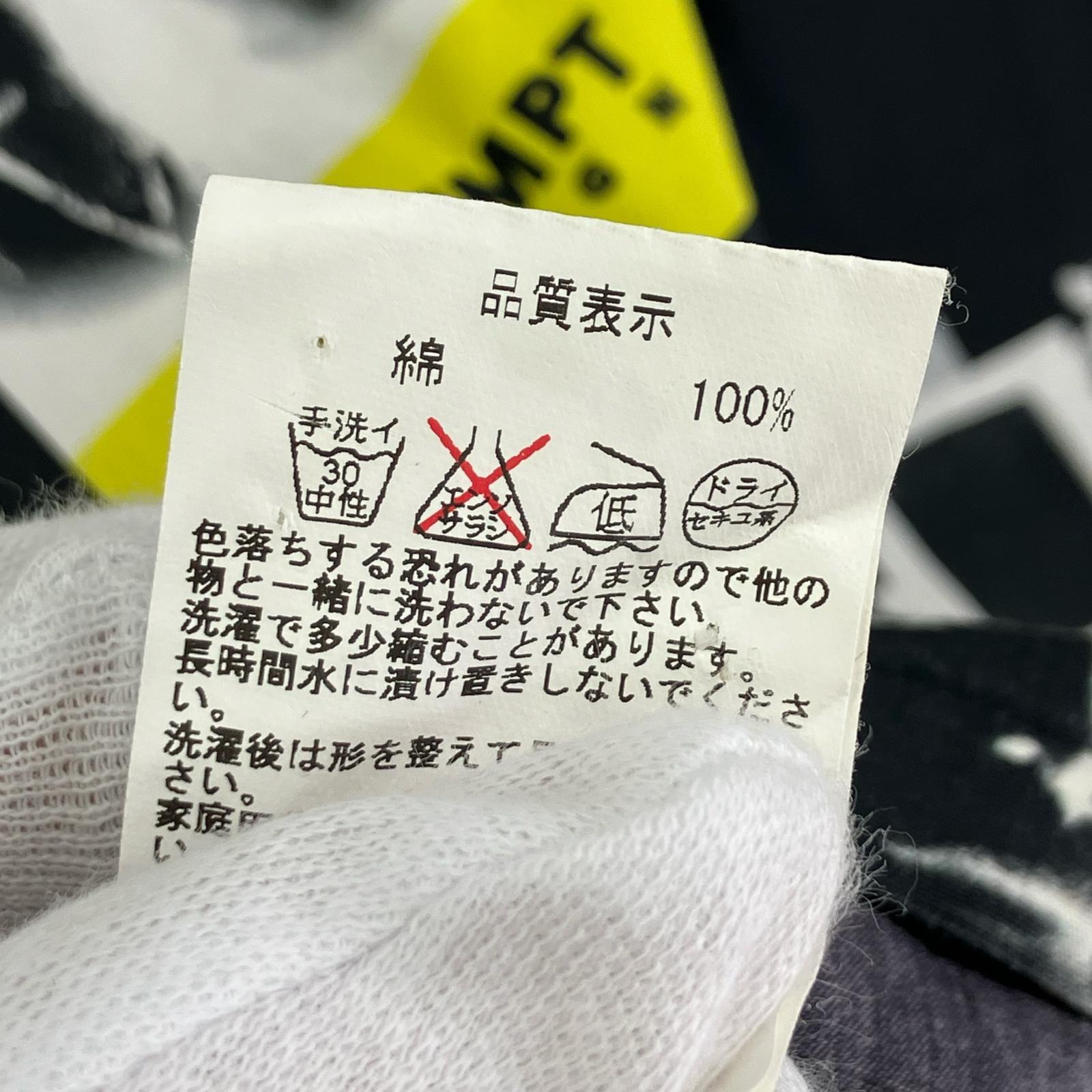長袖シャツ C.E L/S総柄シャツ S BLK S