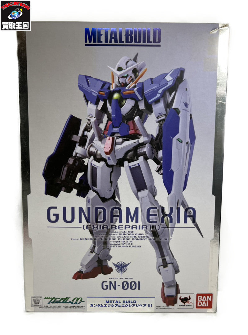 METAL BUILD ガンダムエクシア&エクシアリペアIII フィギュア/グッズ