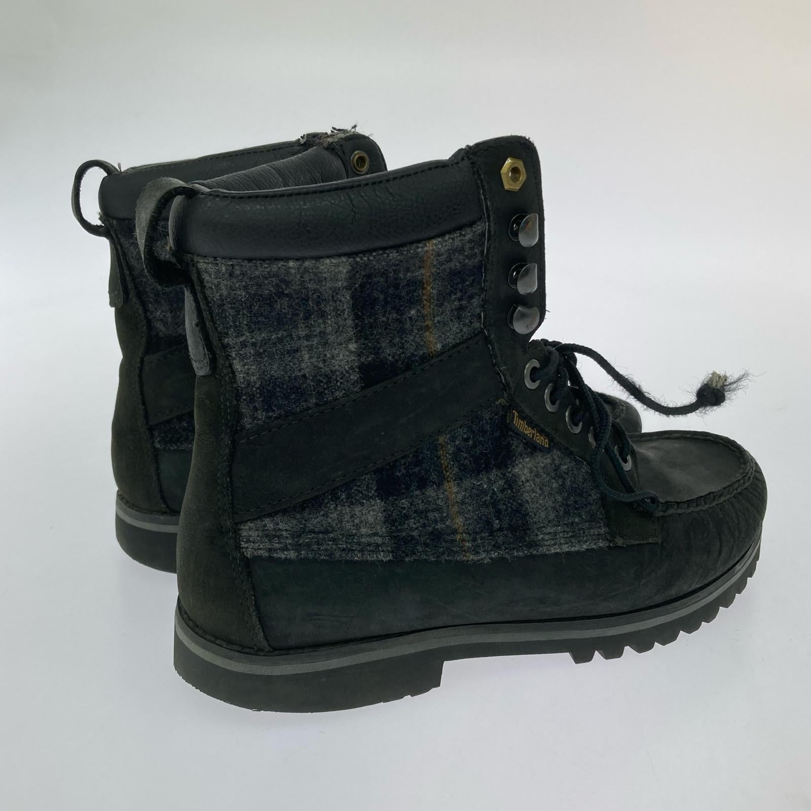 ブーツ X WOOLRICH 黒 25.0cm ブラック