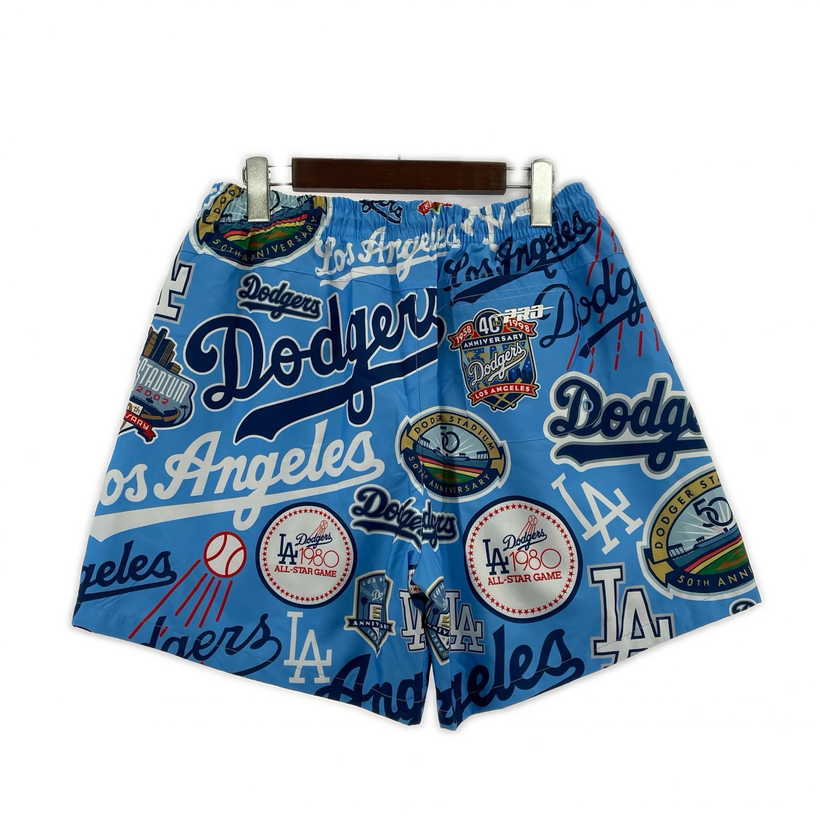 ショートパンツ PRO STANDARD MLB ドジャース 総柄ショーツ M M マルチカラー