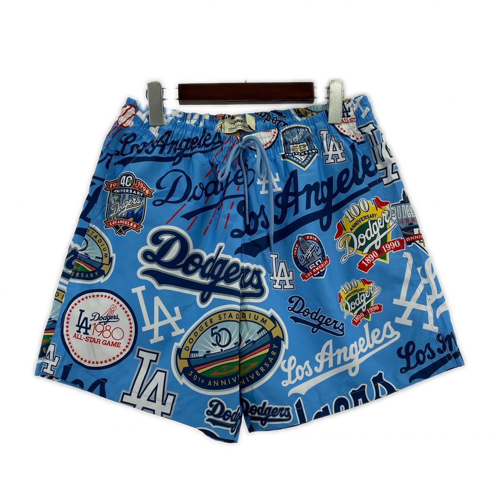 ショートパンツ PRO STANDARD MLB ドジャース 総柄ショーツ M M マルチカラー