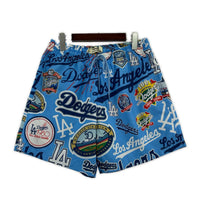 ショートパンツ PRO STANDARD MLB ドジャース 総柄ショーツ M M マルチカラー