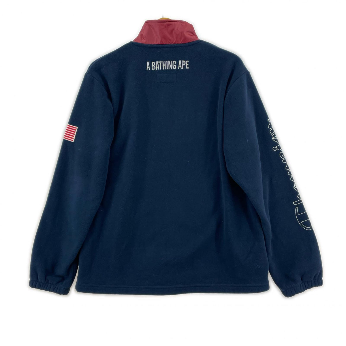 ジャケット ×Champion フリースジャケット 紺 M