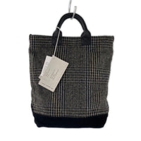 ハンドバッグ 25SA tweed tote small black
