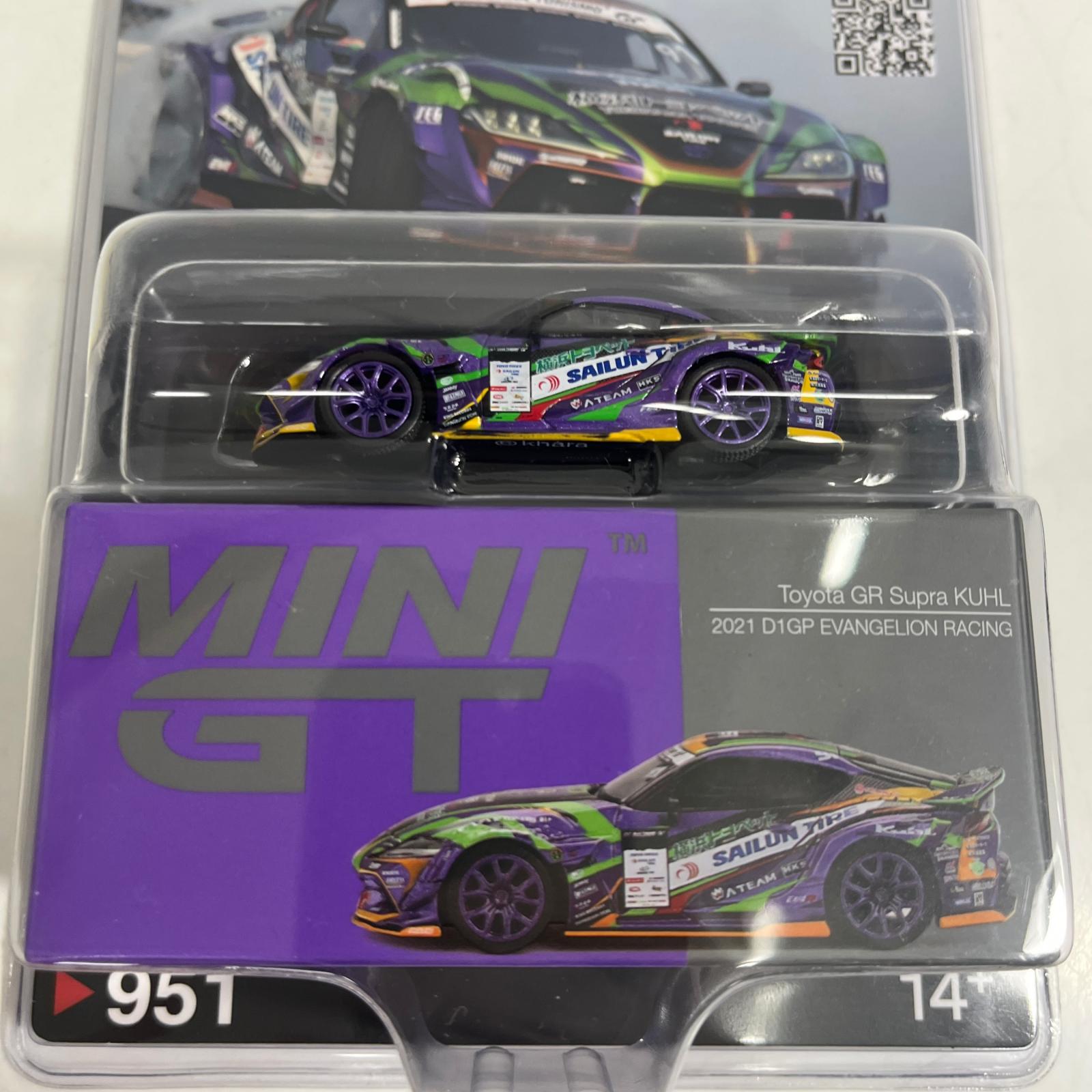 エヴァRT初号機 SAILUN スープラ 1/64 MINI GT Nissan エヴァRT初号機 スープラ MINI GT ミニカーその他