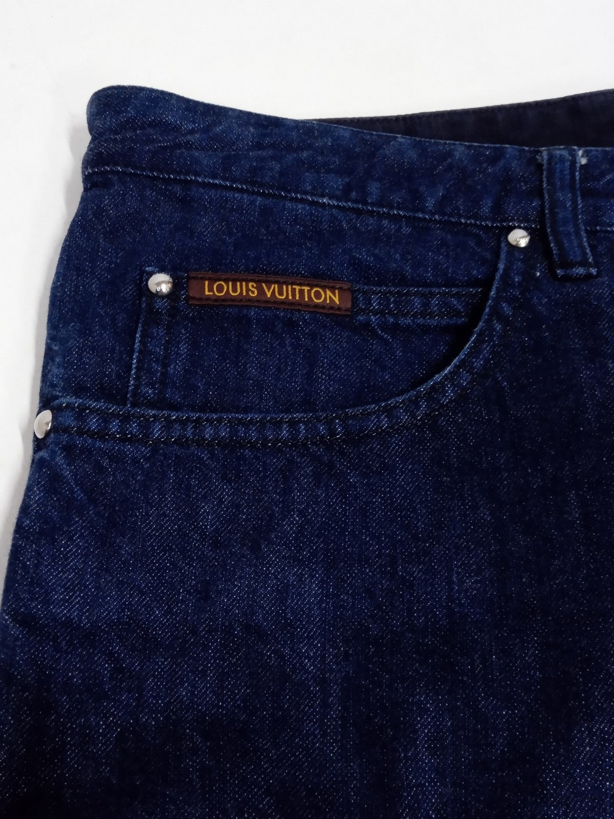 LV/ クリストファーネメス/デニムパンツ/インディゴ/実寸36~ RM152M H8D03WDCR