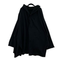 ジャケット MINI FLEECE PILE BIG HOOD PONCHO ブラック