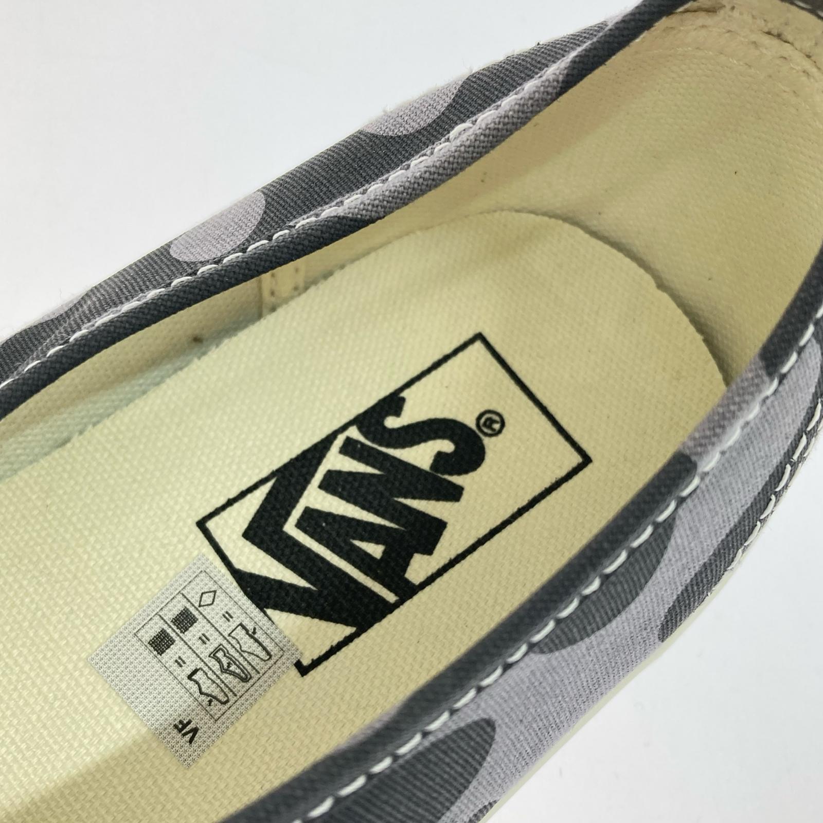 スニーカー VANS AUTHENTIC BLOB FLORAL PHANTOM グレー (26.5) 26.5cm (US8 1/2 UK8 EU43) グレー