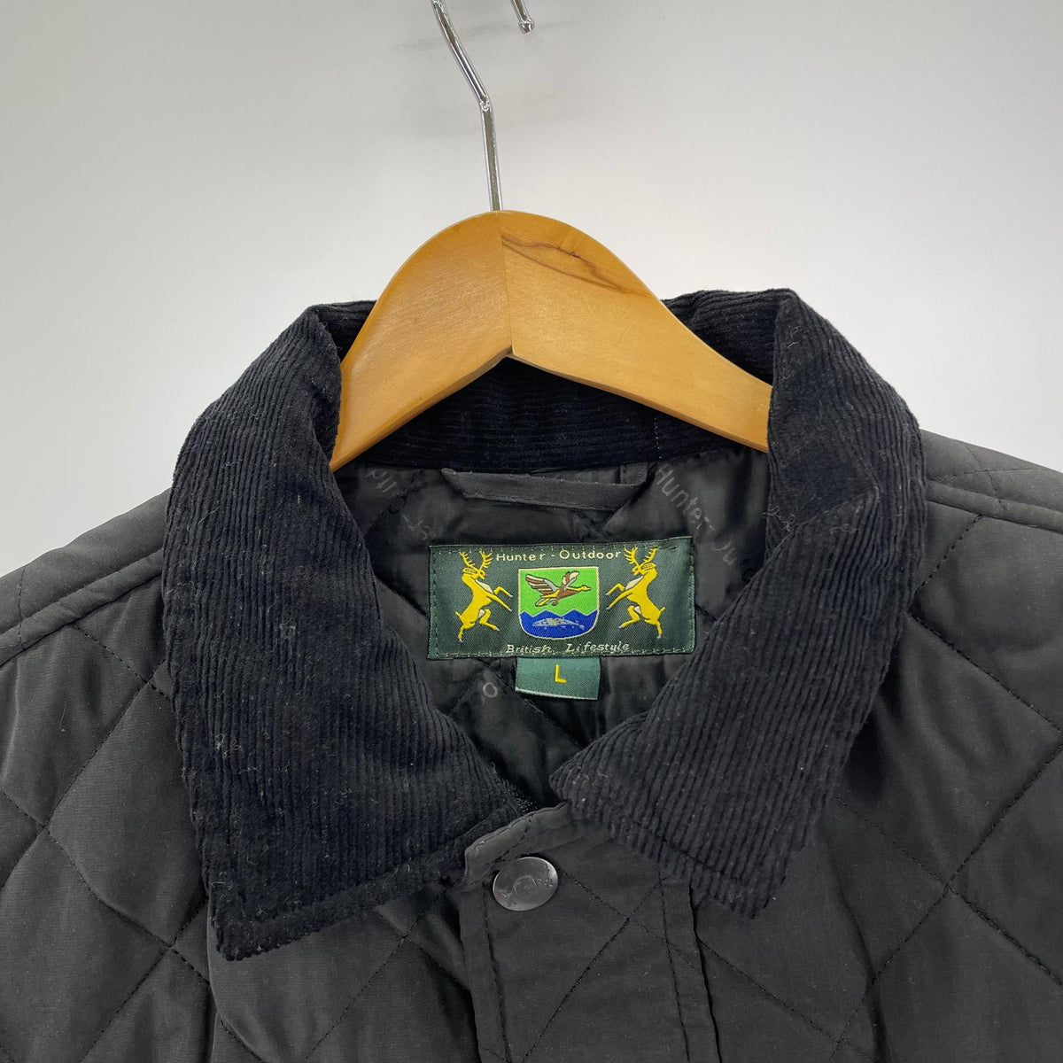 その他アウター Hunter Outdoor barley quilted jacket (L) L ブラック