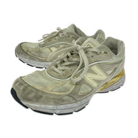 スニーカー × NEW BALANCE 990V4 27.0 27cm (US9 UK8 1/2 EU44) ホワイト