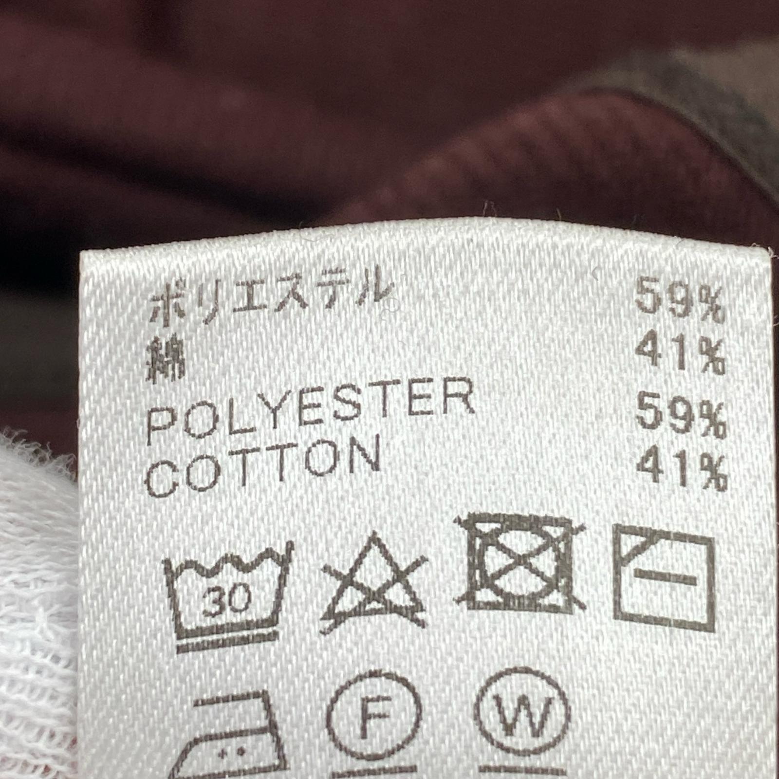 長袖Tシャツ サイドジップモックネックロングスリーブ 2 ブラウン