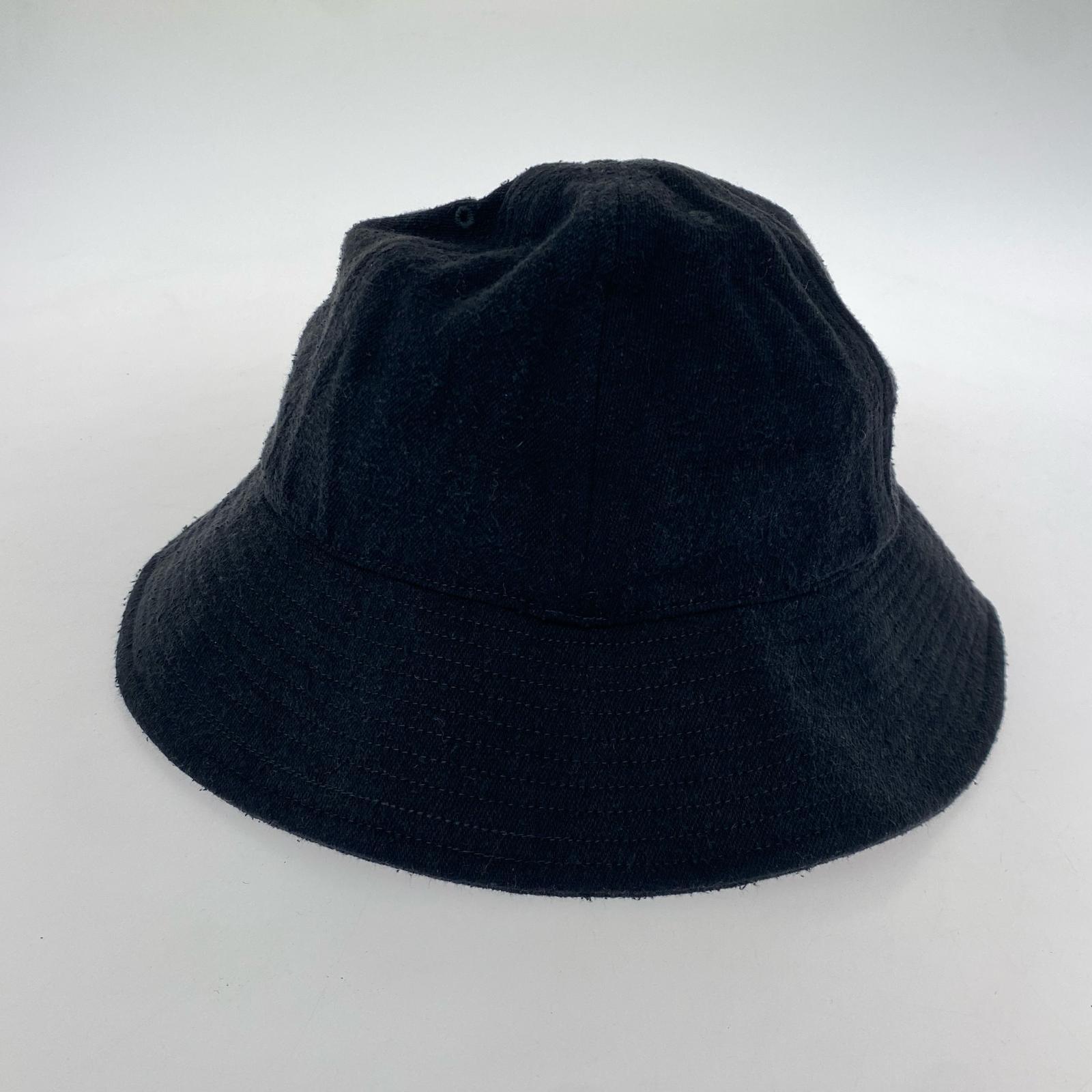ハット 25SS/シルクネップハット ブラック
