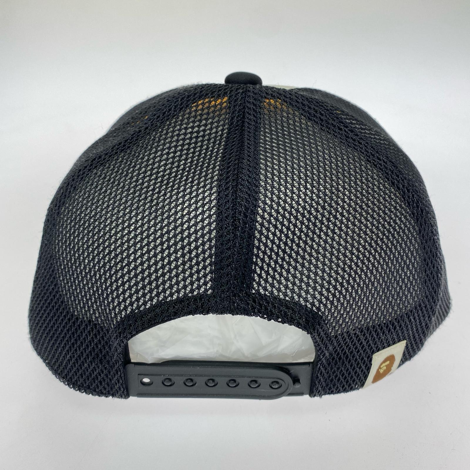 キャップ CRYSTAL STONE APE HEAD MESH CAP フリー