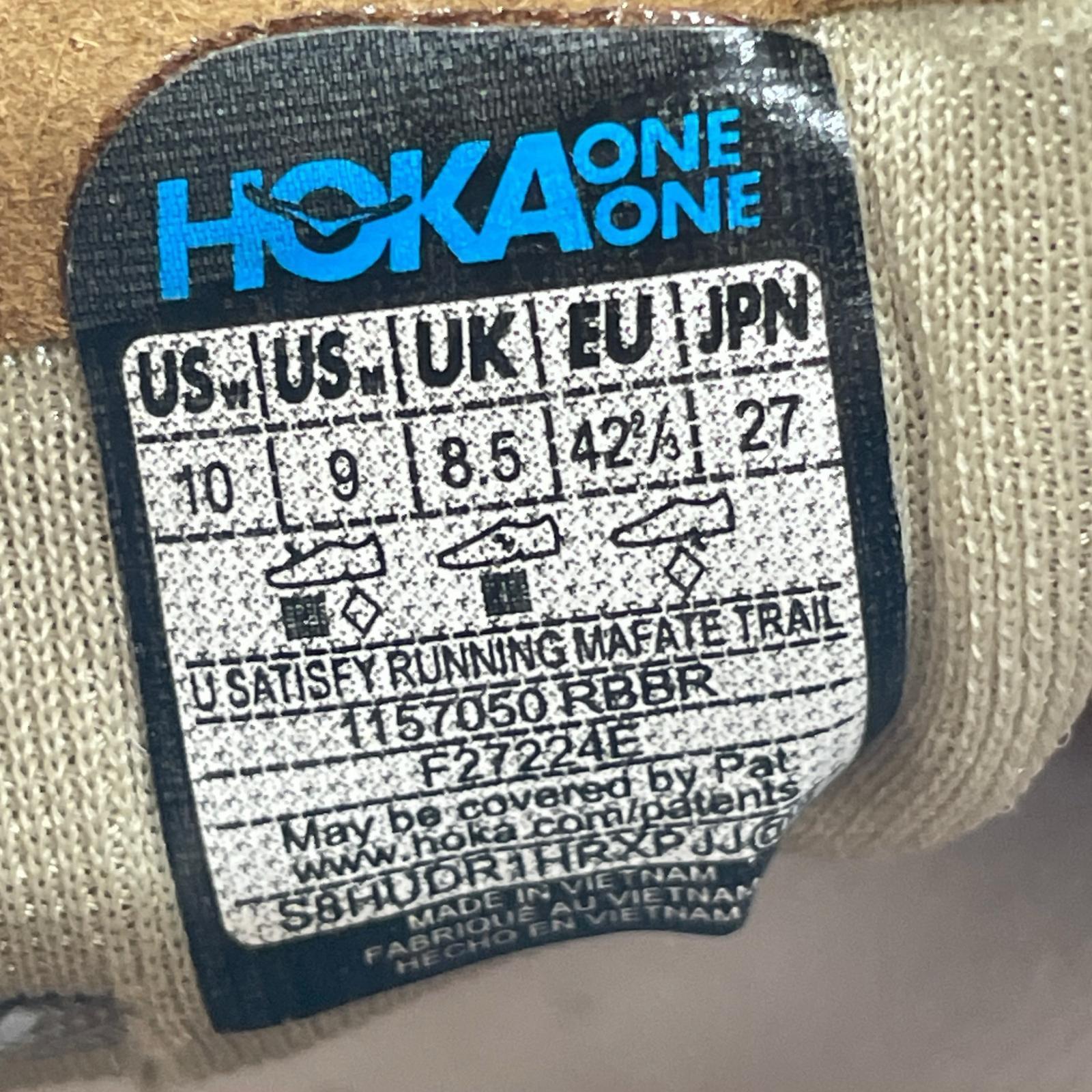 シューズ HOKA×SATISFY Mafate Speed 4 (27cm) 1157050 27cm (US9 UK8 1/2 EU44) ブラウン