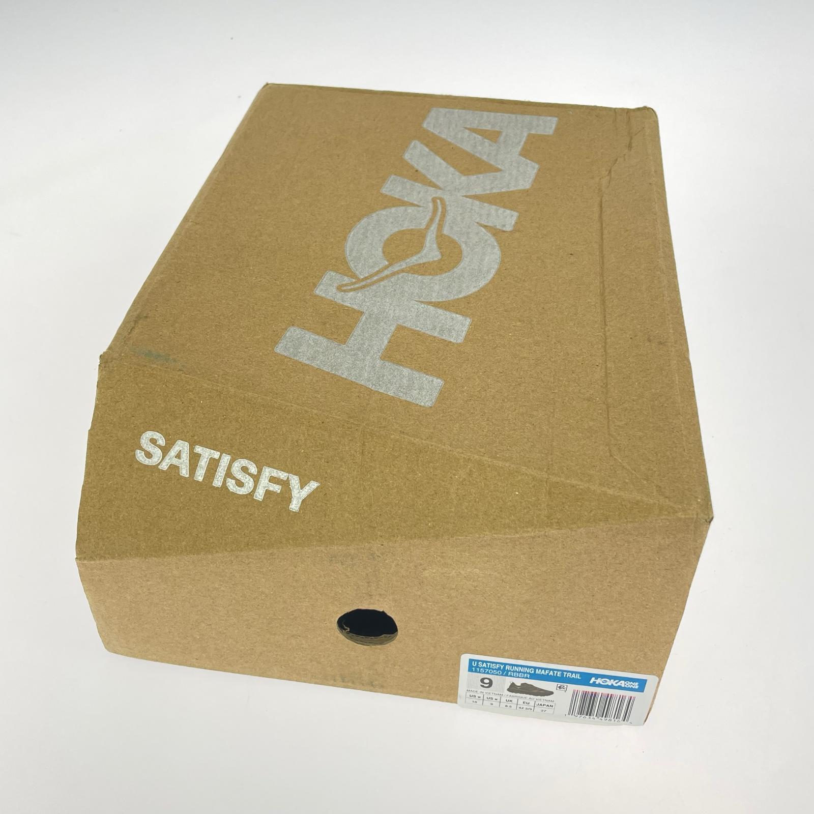 シューズ HOKA×SATISFY Mafate Speed 4 (27cm) 1157050 27cm (US9 UK8 1/2 EU44) ブラウン