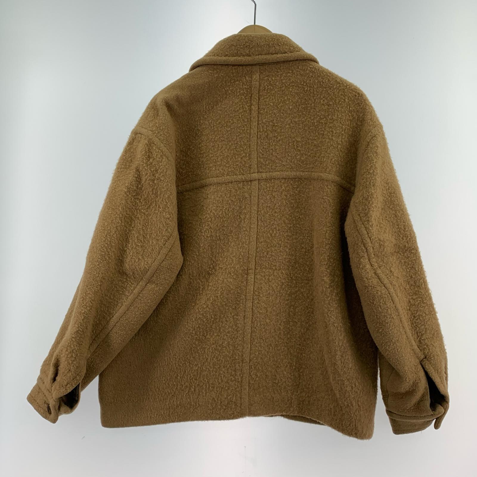 ジャケット ABY CAMEL BRUSHED MELTON BLOUSON ブラウン