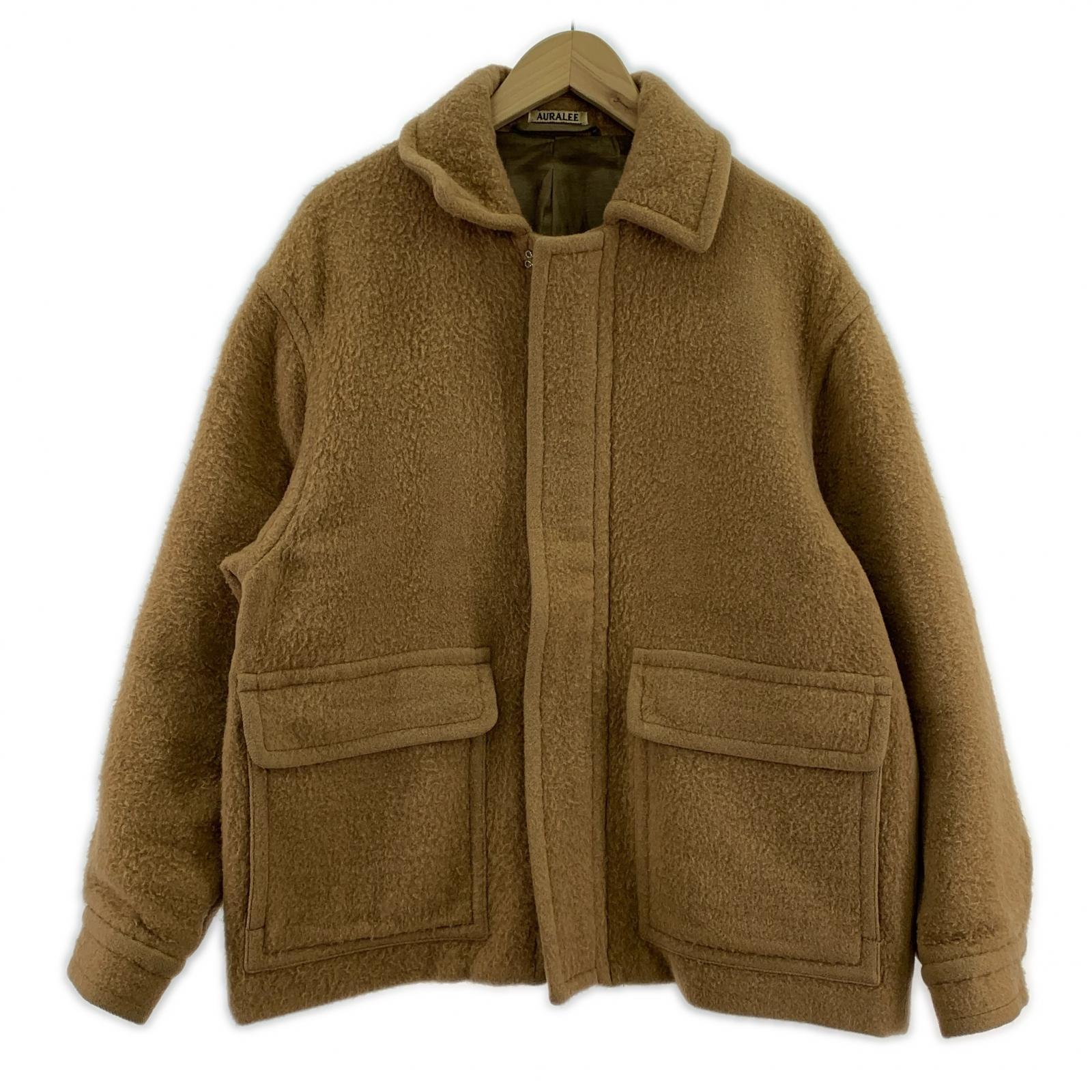 ジャケット ABY CAMEL BRUSHED MELTON BLOUSON ブラウン