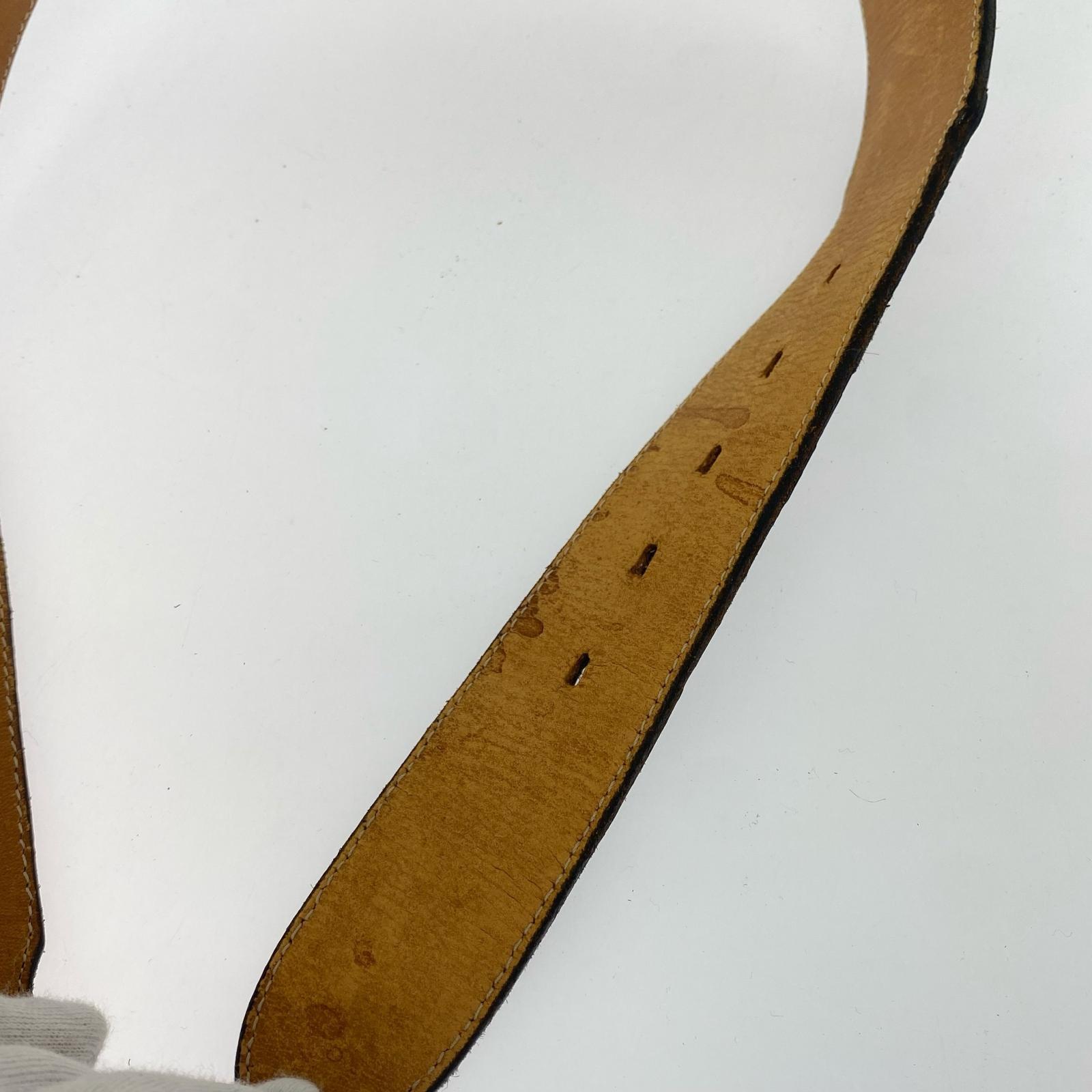 その他アクセサリー FUNNY lizard leather belt ブラウン