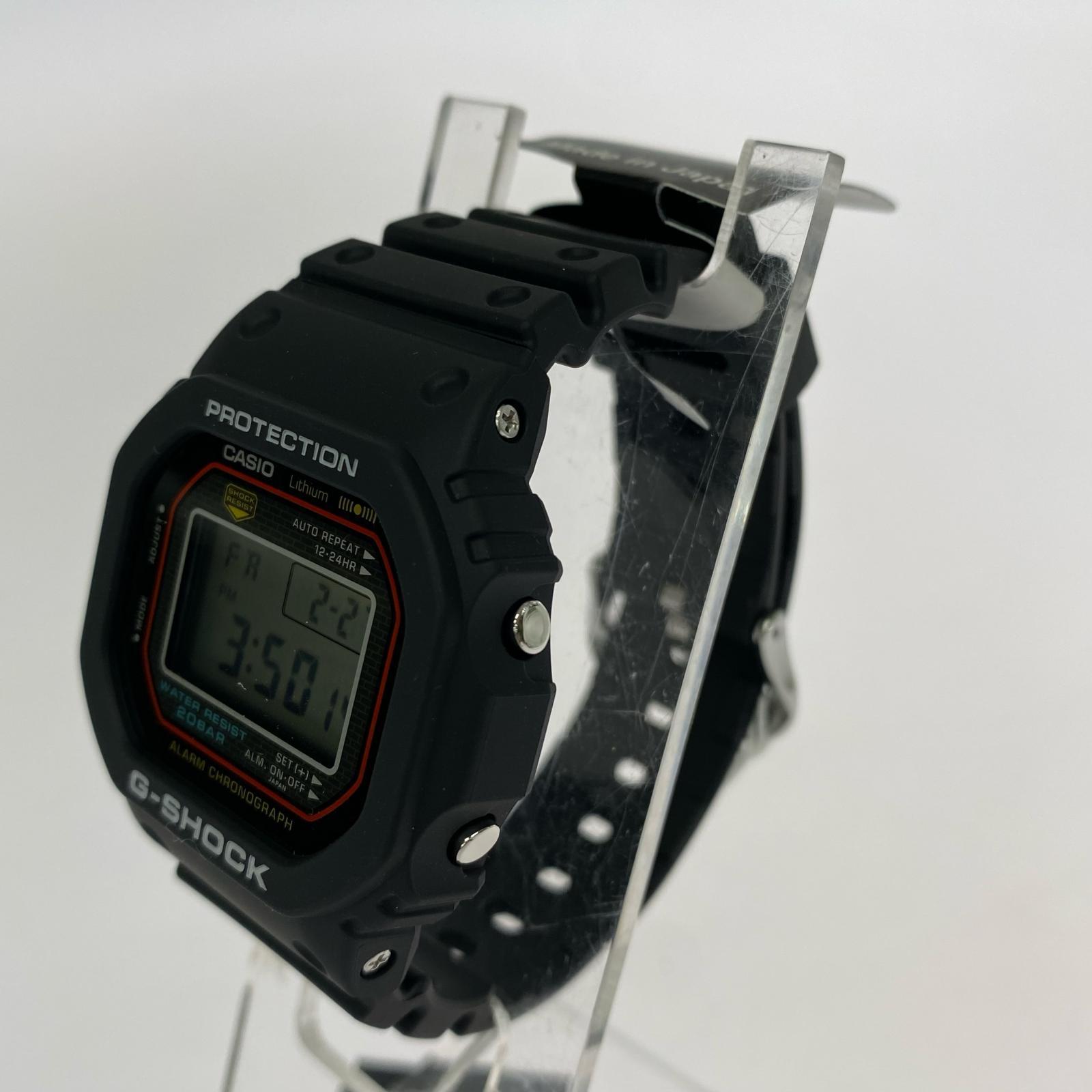 腕時計 初代復刻モデル DW-500R デジタル 黒 ブラック