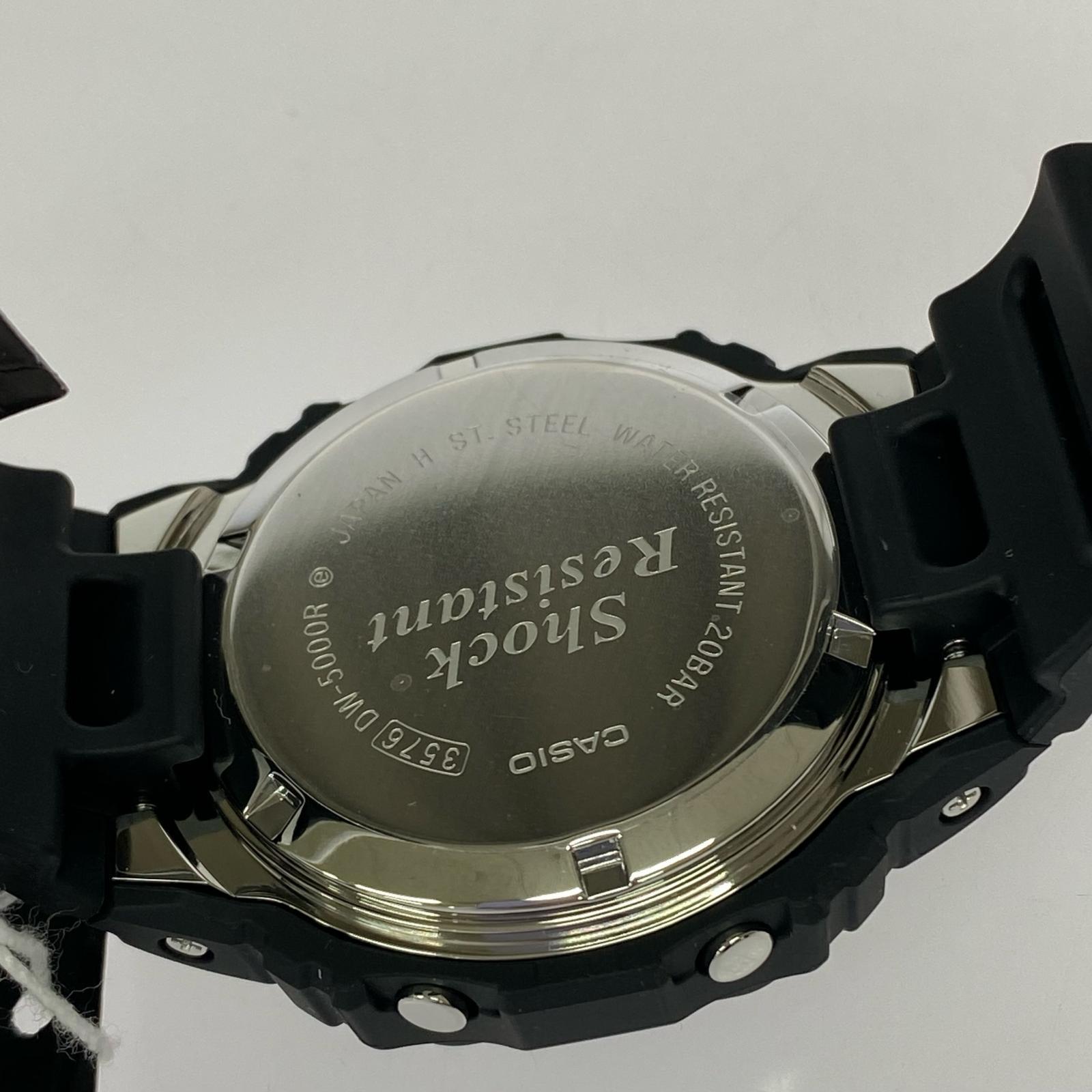 腕時計 初代復刻モデル DW-500R デジタル 黒 ブラック