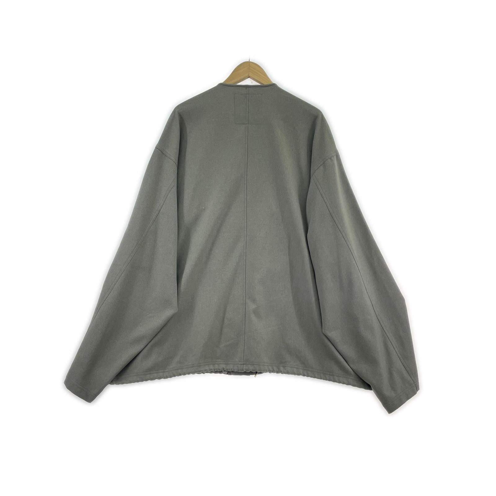 ブルゾン PRODUCTION/COLLARLESS/FIELDJKT/20AW グレー