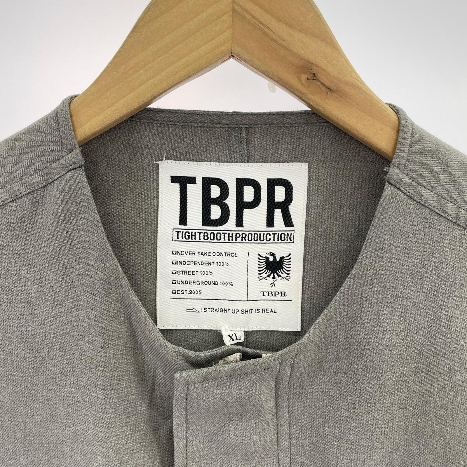 ブルゾン PRODUCTION/COLLARLESS/FIELDJKT/20AW グレー