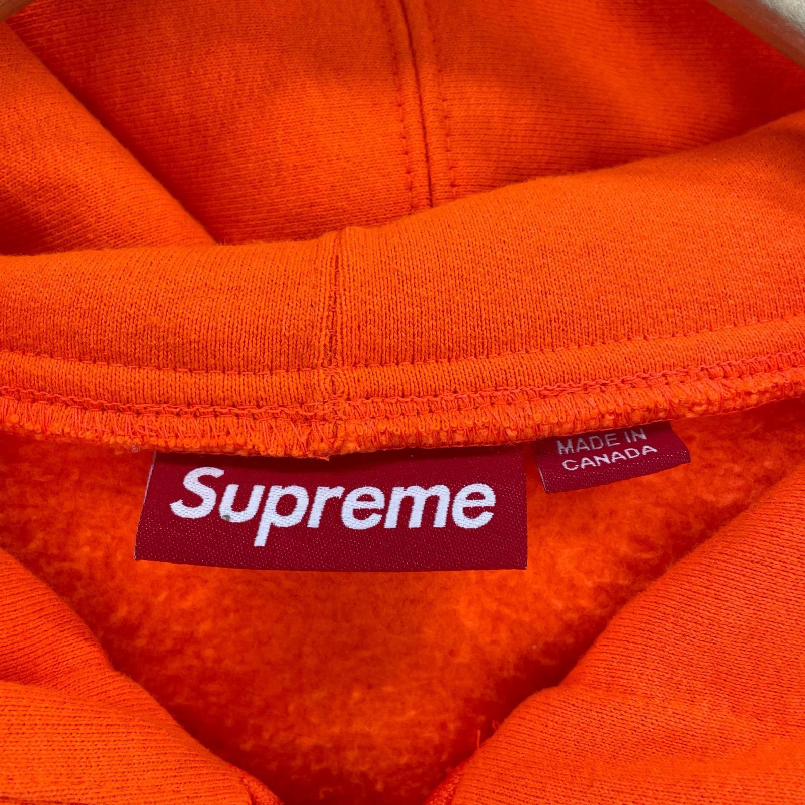 パーカー 24FW S Logo Zip Up Hooded Sweatshirt (L) L オレンジ