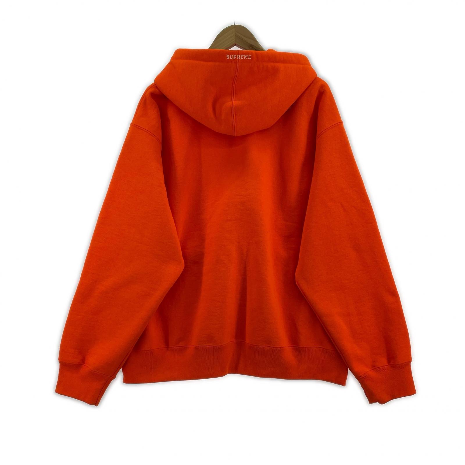 パーカー 24FW S Logo Zip Up Hooded Sweatshirt (L) L オレンジ