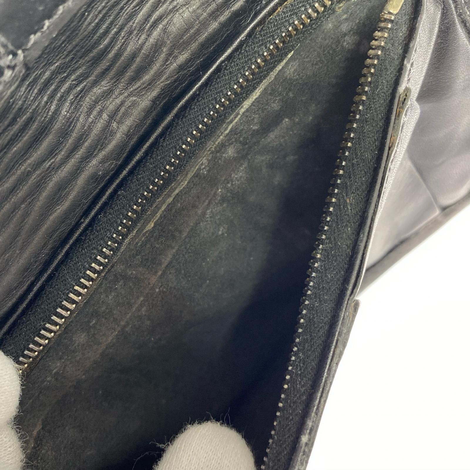 長財布 cross wallet/indigo fog ブラック