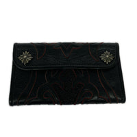 長財布 cross wallet/indigo fog ブラック