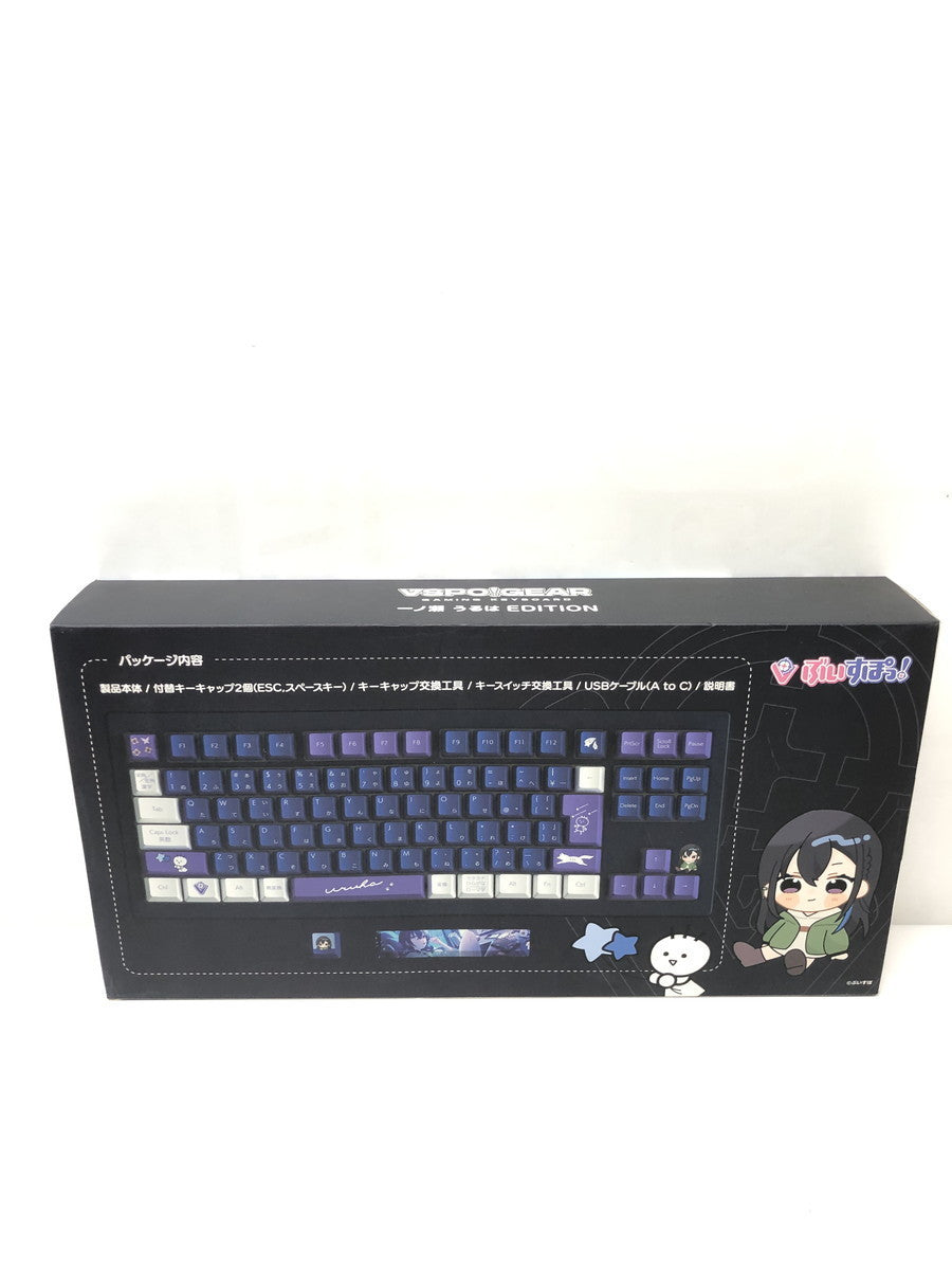 VSPO! GEAR ゲーミングキーボード 第1弾 一ノ瀬うるはEdition フィギュア/グッズ