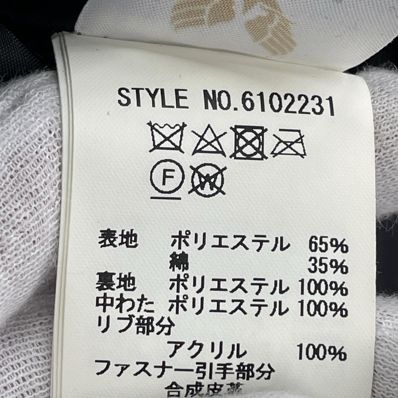 ブルゾン 6102231 M ブラック