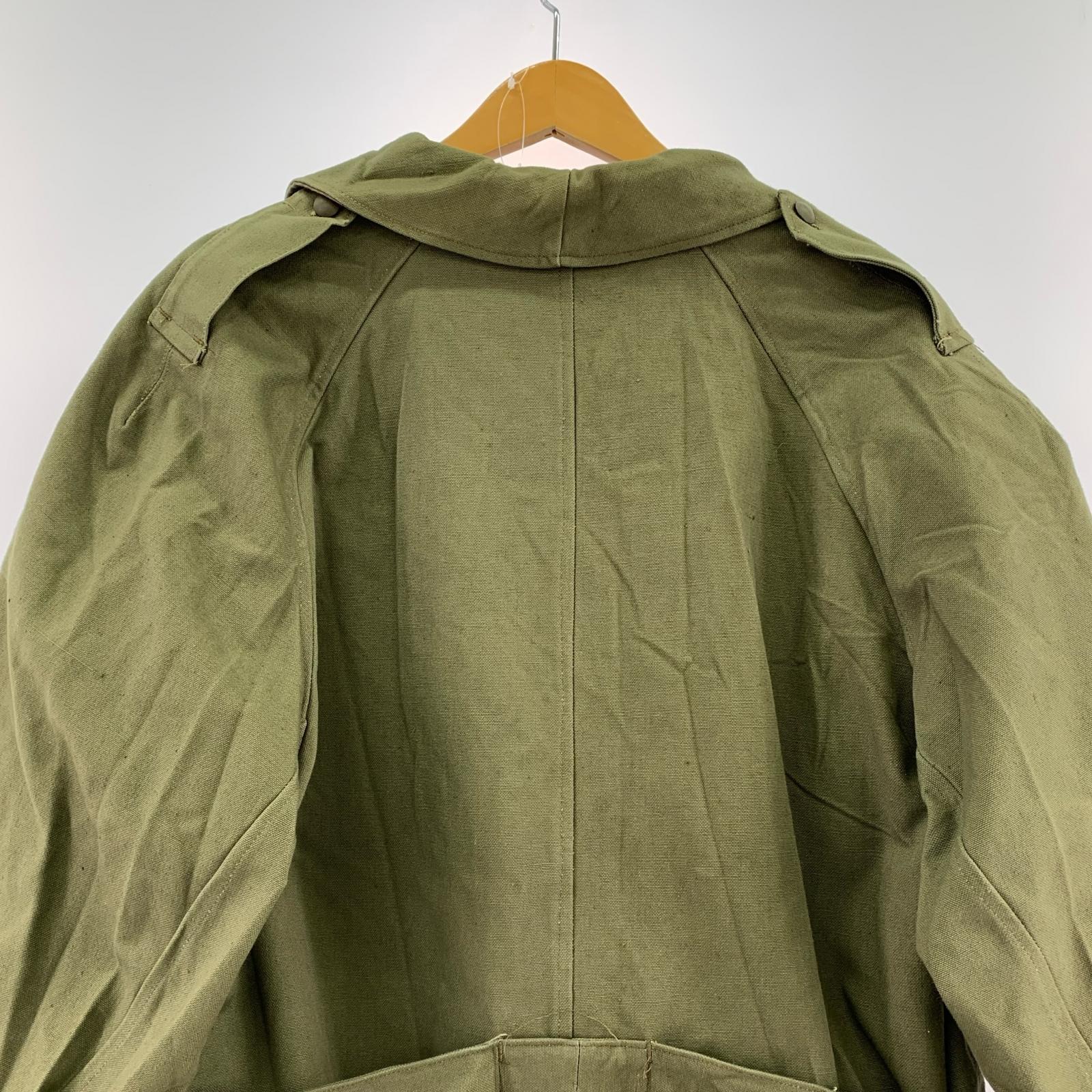 その他アウター ~50s/フランス軍/M35/モーターサイクルコート グリーン