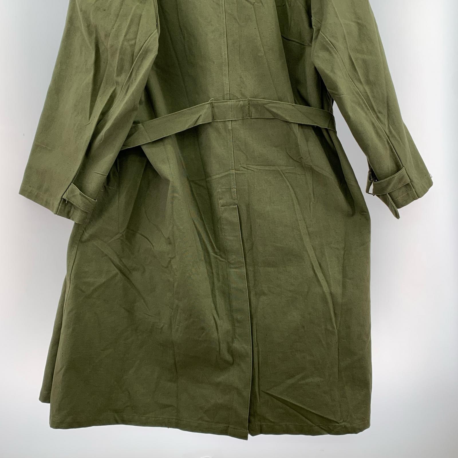 その他アウター ~50s/フランス軍/M35/モーターサイクルコート グリーン