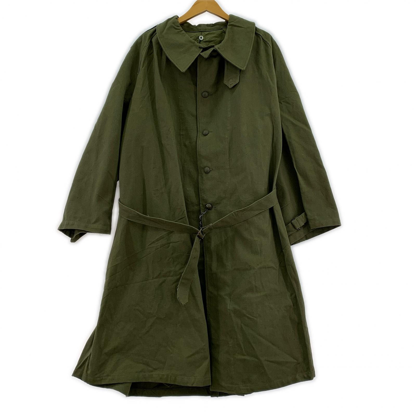 その他アウター ~50s/フランス軍/M35/モーターサイクルコート グリーン