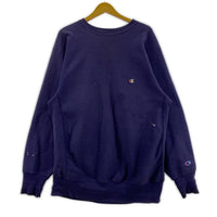 スウェット 90s~00s USA製 REVERSE WEAVE PPL XXL パープル