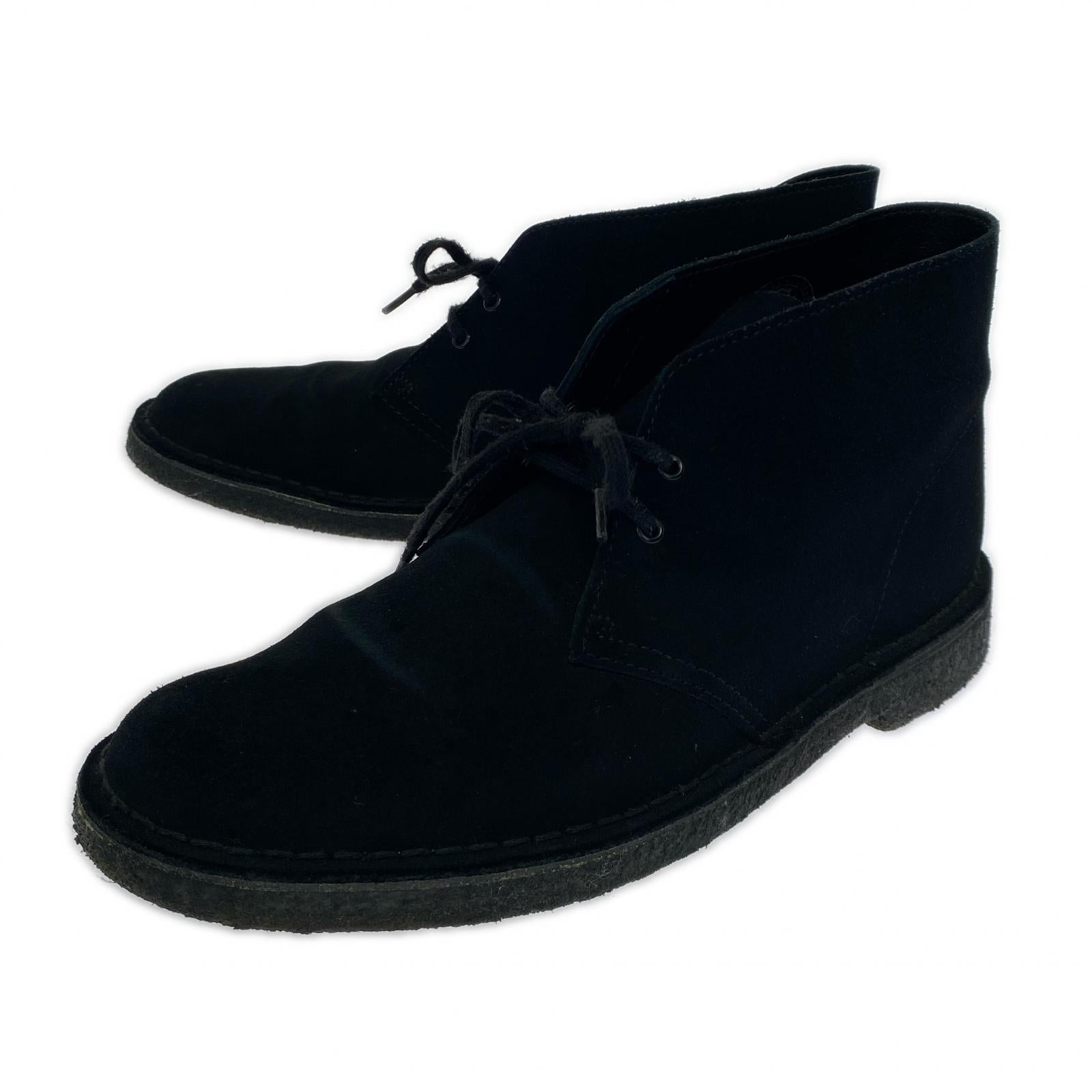 ブーツ Clarks Originals Desert Boot 黒 (8.5) ブラック