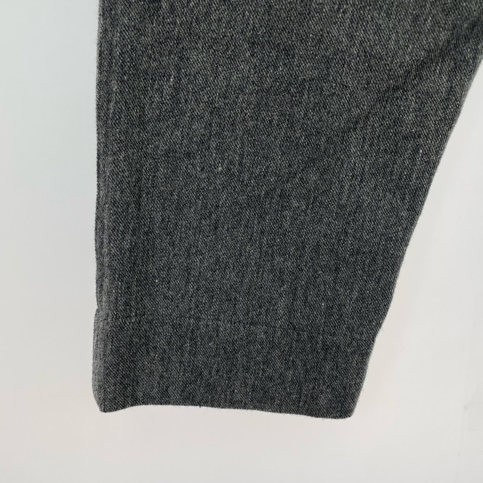 パンツ MEN ベルテッド ウールベイカーパンツ グレー 2 2 グレー