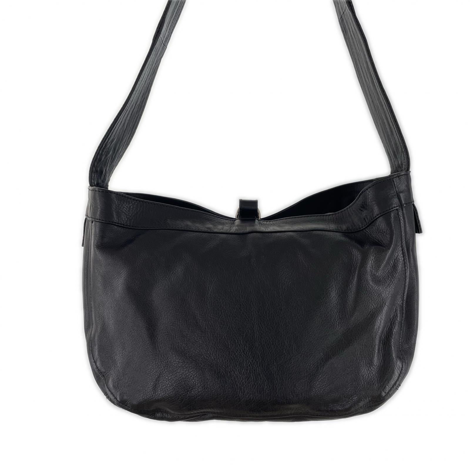 ショルダーバッグ CCU NEWSPAPER BAG ブラック