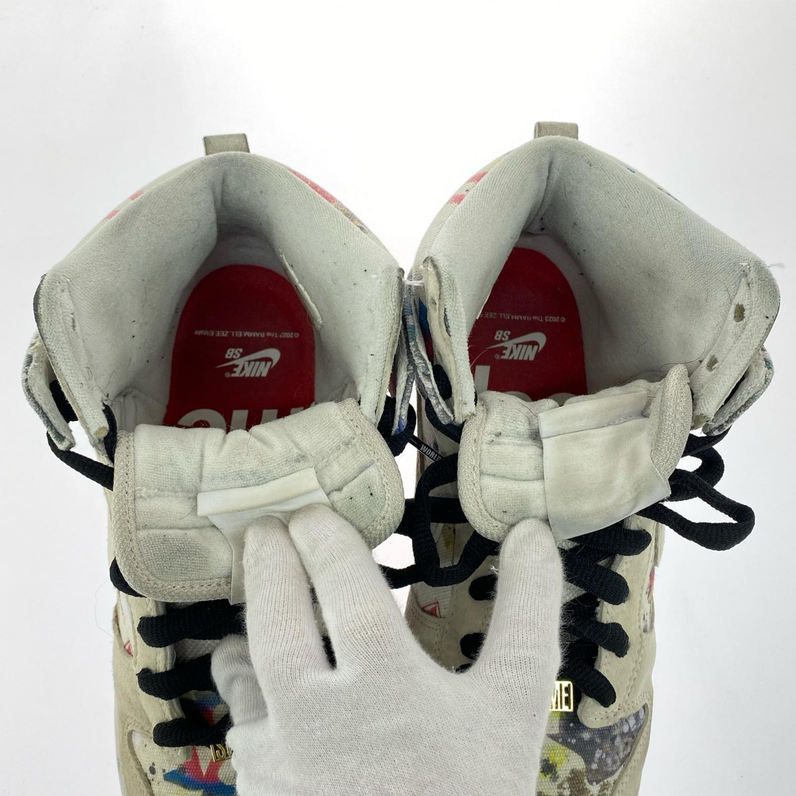 スニーカー × Supreme DUNK High Rammellzee 27.0cm 27cm (US9 UK8 1/2 EU44)