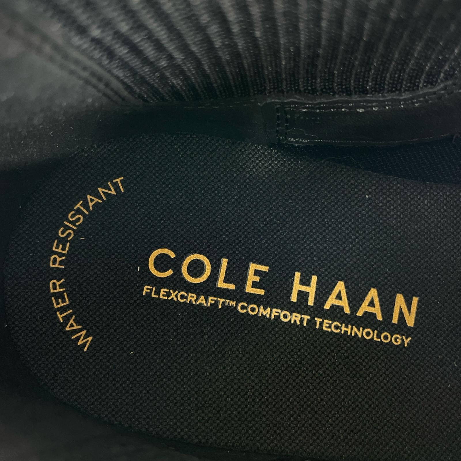 ブーツ COLE HAAN チェンバレン グランド チェルシーブーツ サイドゴアブーツ 7.5M ブラック