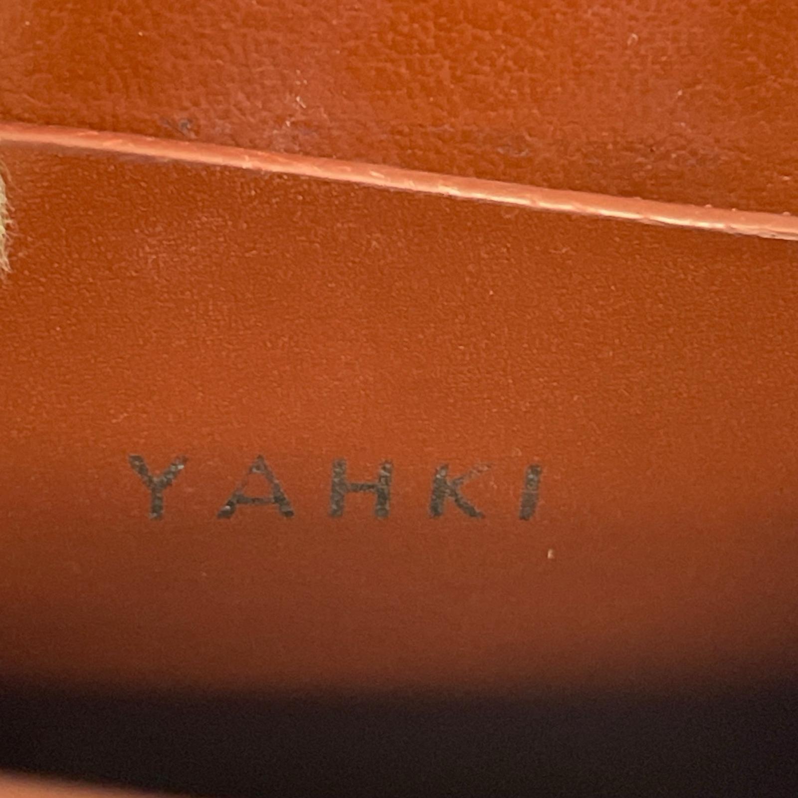 ショルダーバッグ YAHKI レザー クロスボディ ショルダーバッグ ブラウン ブラウン