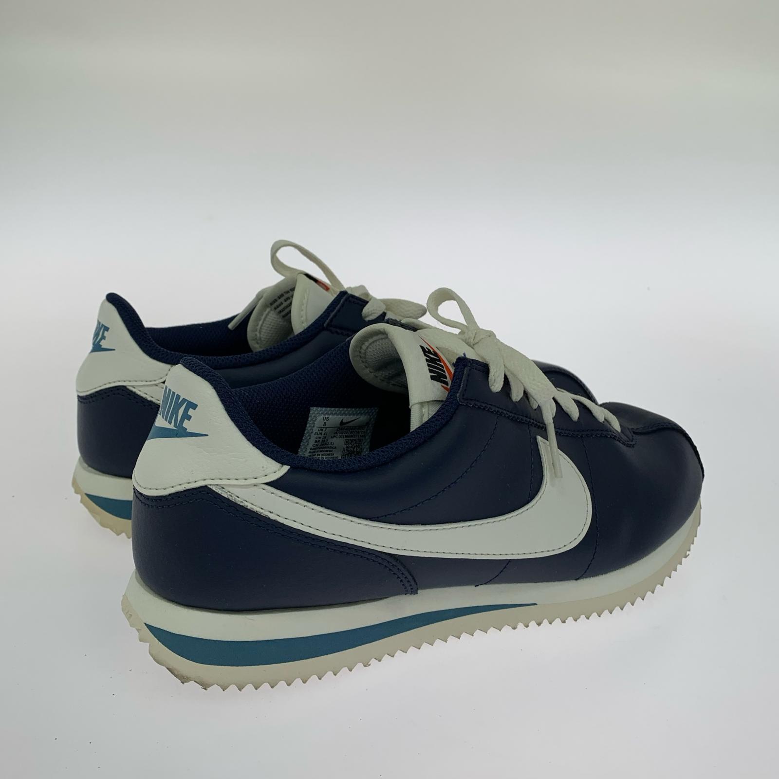 スニーカー Cortez Leather 26cm 26cm (US8 UK7 1/2 EU42) ネイビー
