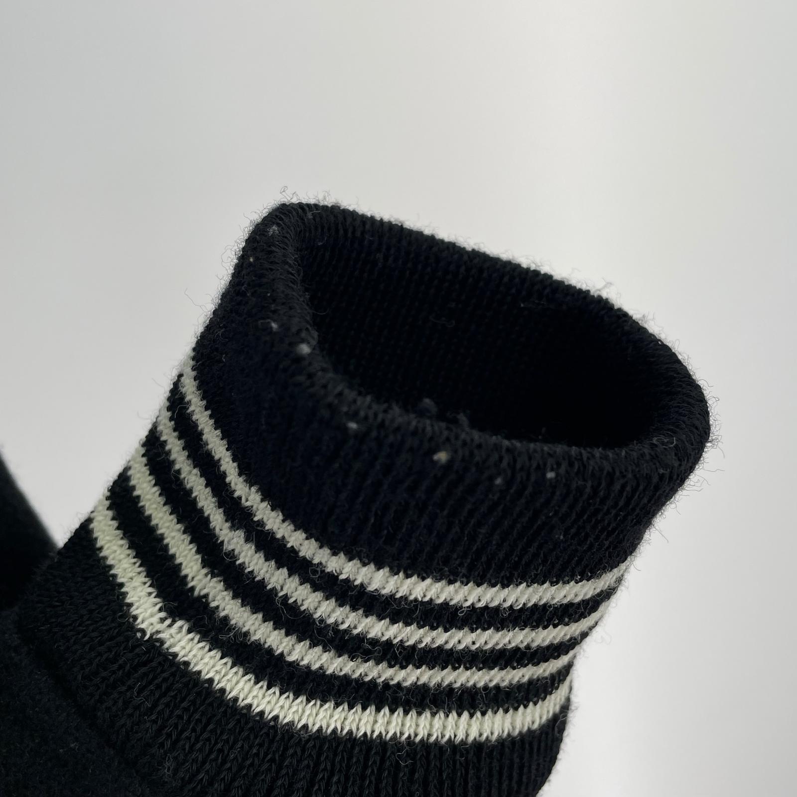 ブルゾン ウール 刺繍 スタジャン 38 黒 38 ブラック