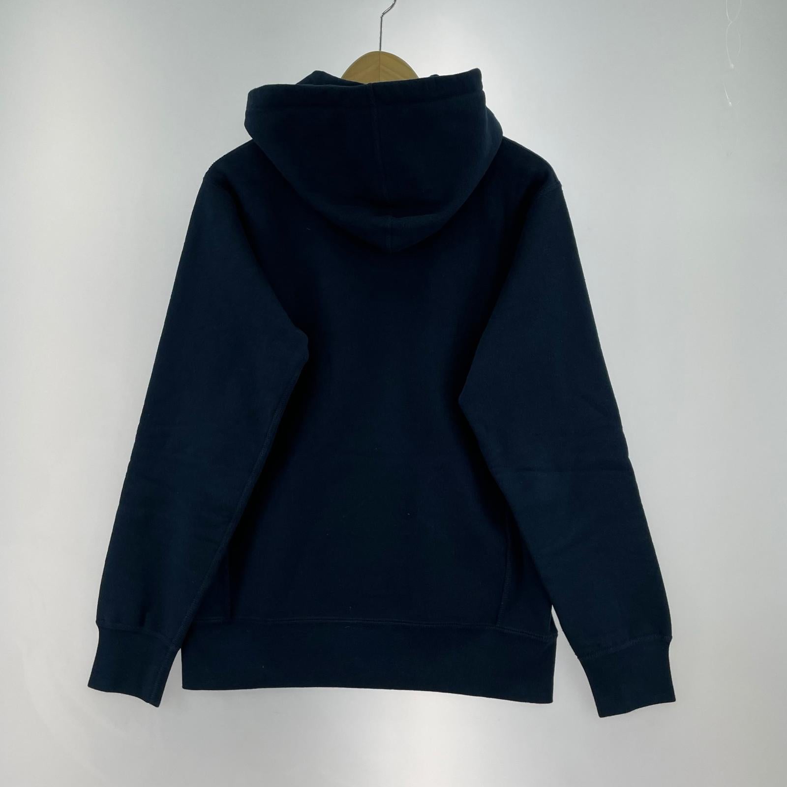 パーカー 16AW BOX LOGO HOODED SWEATSHIRT サイズS S ネイビー