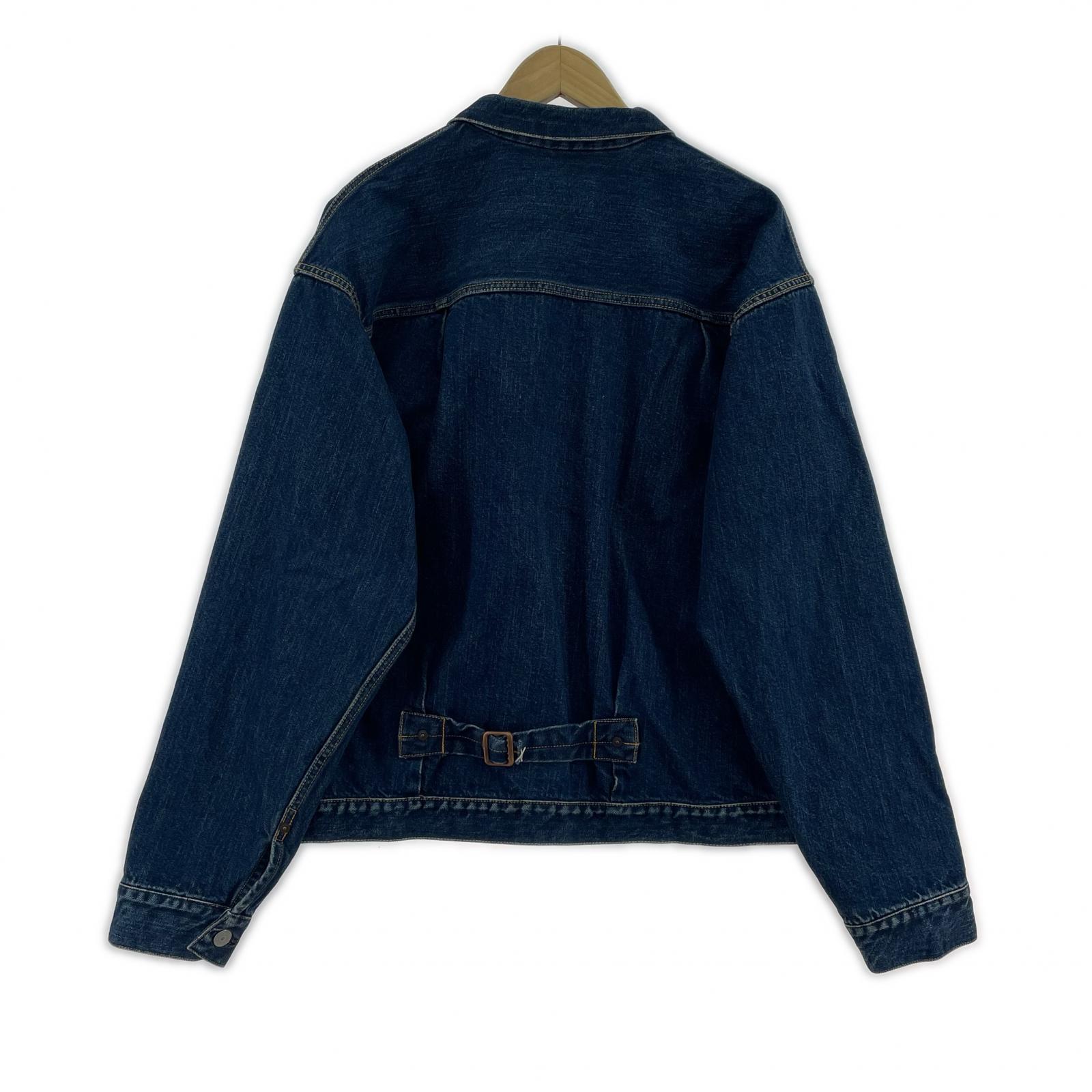 デニムジャケット Single Pocket Denim Jacket インディゴ (46) 46 ブルー
