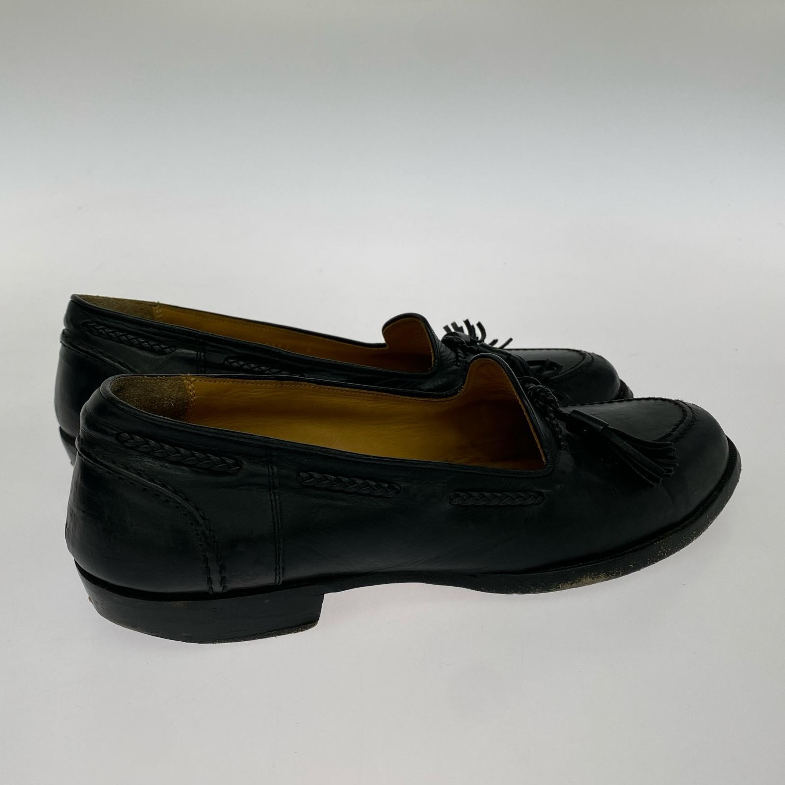 シューズ COUPE LEATHER LOFER タッセルローファー ブラック ブラック