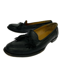 シューズ COUPE LEATHER LOFER タッセルローファー ブラック ブラック