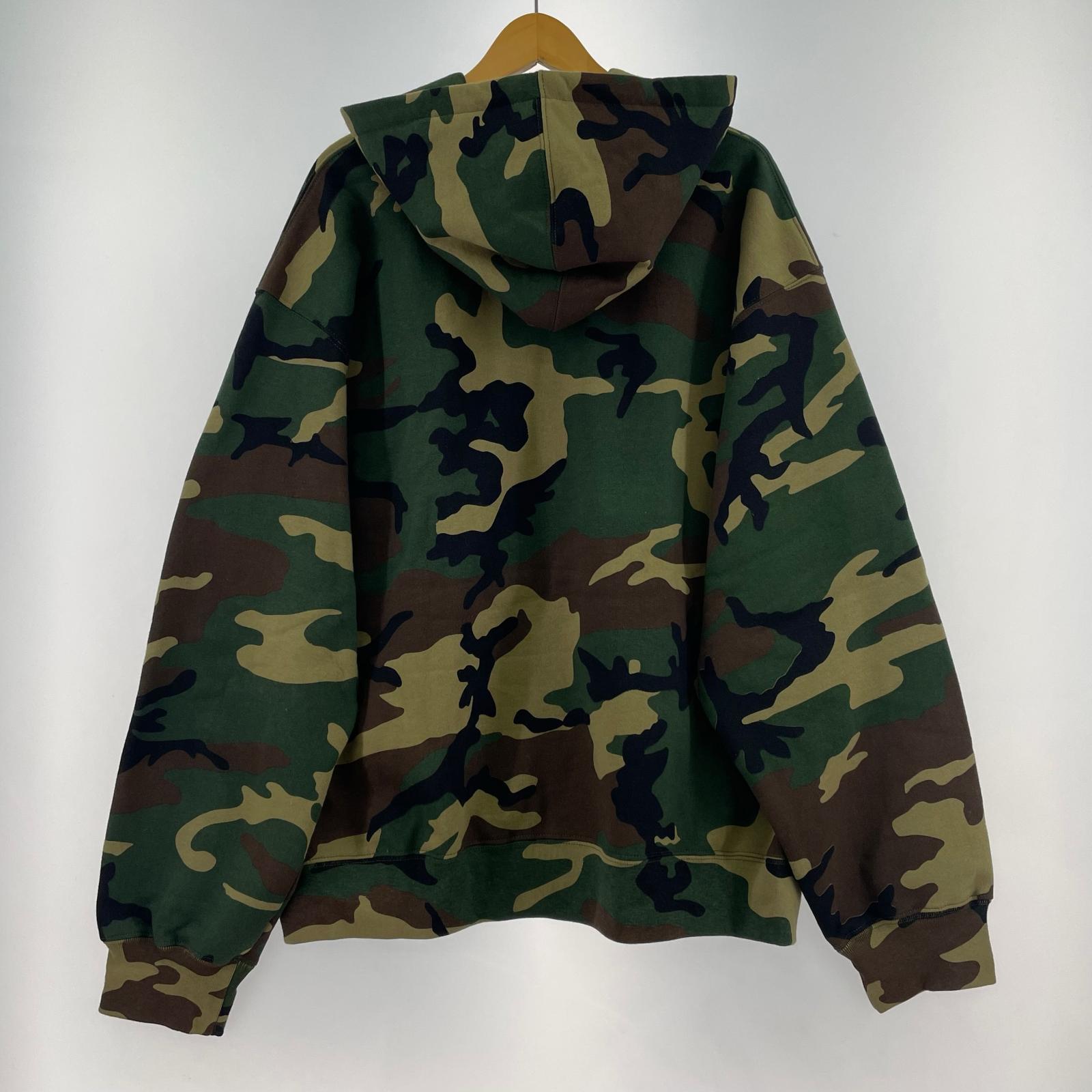 パーカー Small Box Zip Up Hooded Sweatshirt Camo